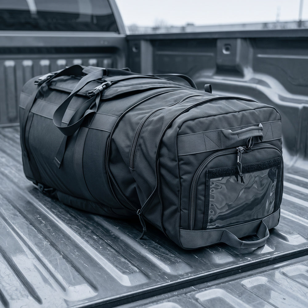 Thin Air Gear Olympus Deployment Bag featured in buy it for life luggage guide