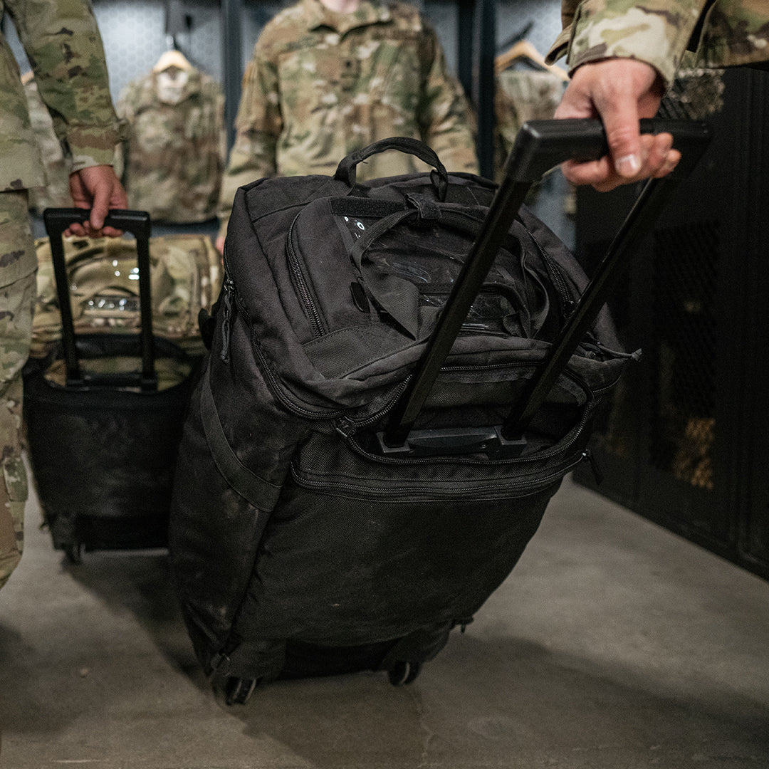 Thin Air Gear deployment bags built for military travel and field operations