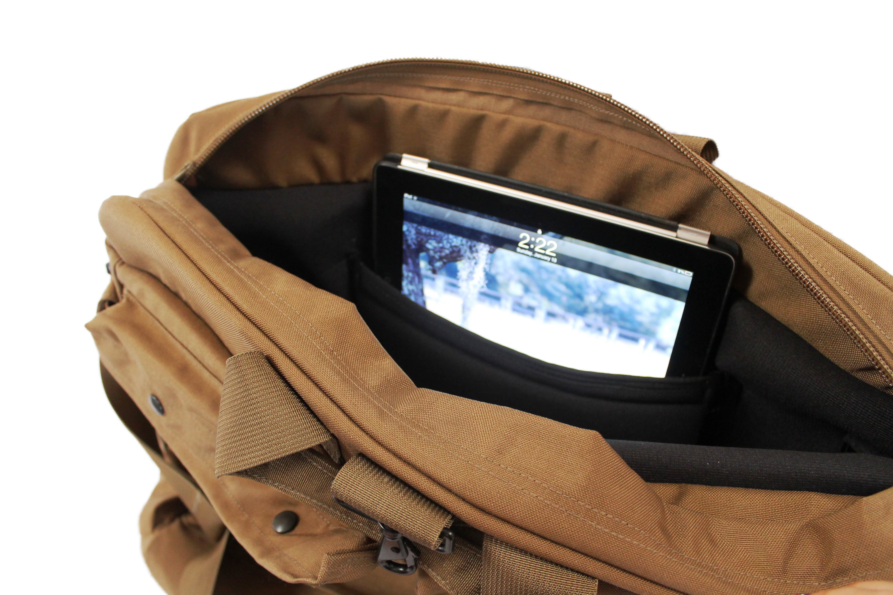 Combat Aviator Helmet Bag Brown
